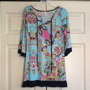 Tua Multicolor Paisley Women's Top